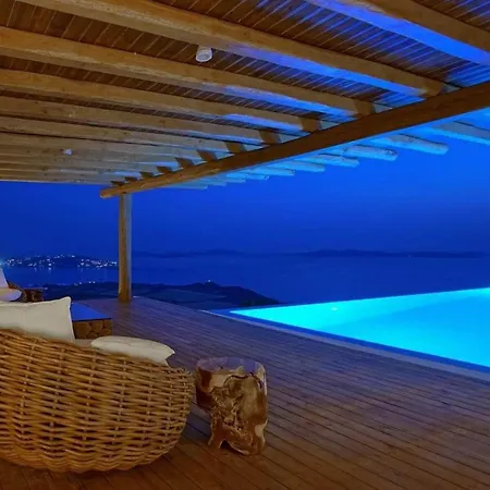 Villa Beautiful Mykonos 11 Bedrooms Atlantis Private Heated Infinity Pool And Outdoor Jacuzzi Kastro *