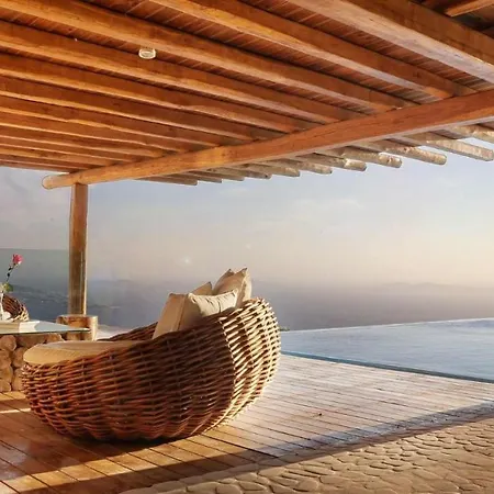 Villa Beautiful Mykonos 11 Bedrooms Atlantis Private Heated Infinity Pool And Outdoor Jacuzzi Kastro