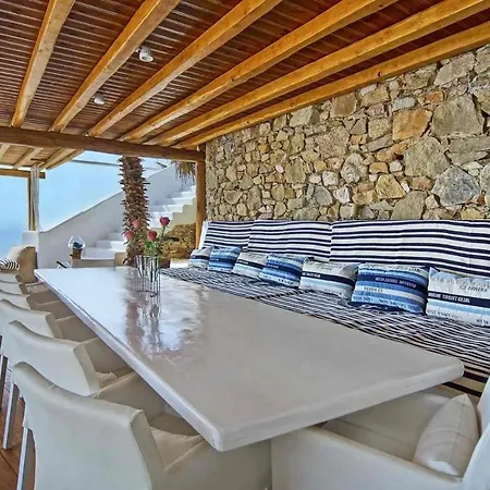 Villa Beautiful Mykonos 11 Bedrooms Atlantis Private Heated Infinity Pool And Outdoor Jacuzzi Kastro *